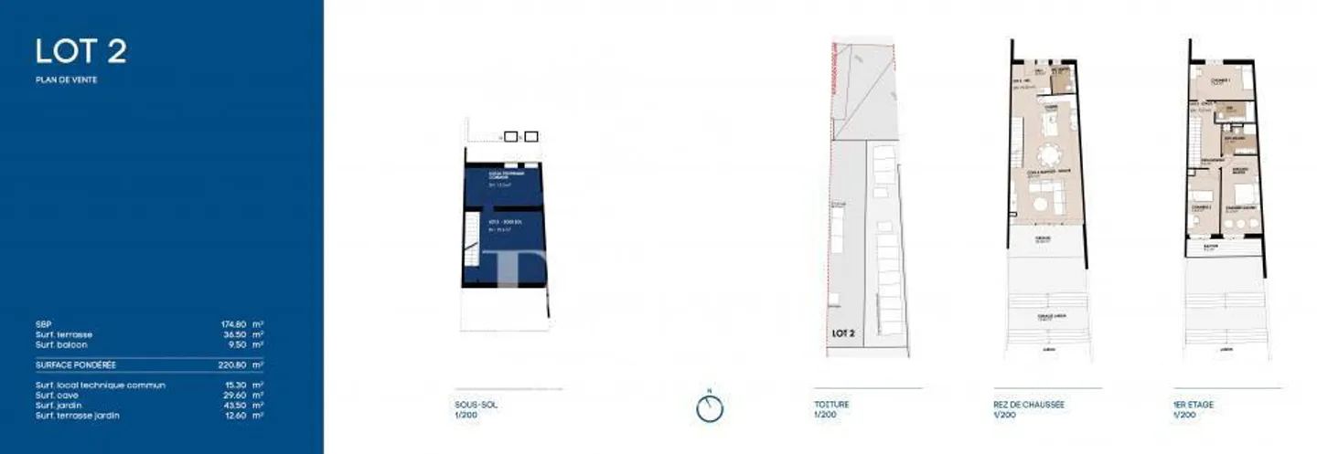 The Alvéoles - 3 high-end terraced villas - Photo 10 of 13