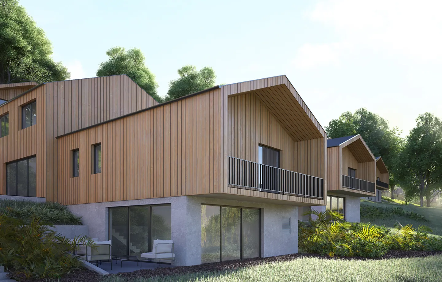 Magnificent Chalet-Villa Semi-Detached 4.5 Rooms in Vérossaz - Photo 1 of 11