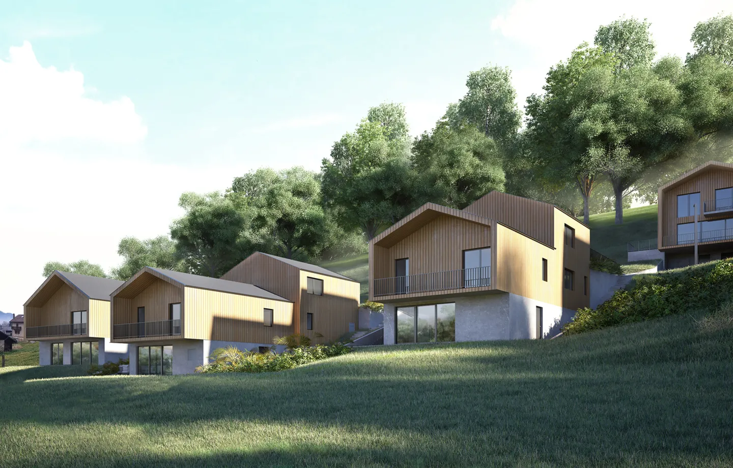 Magnificent Chalet-Villa Semi-Detached 4.5 Rooms in Vérossaz - Photo 4 of 11