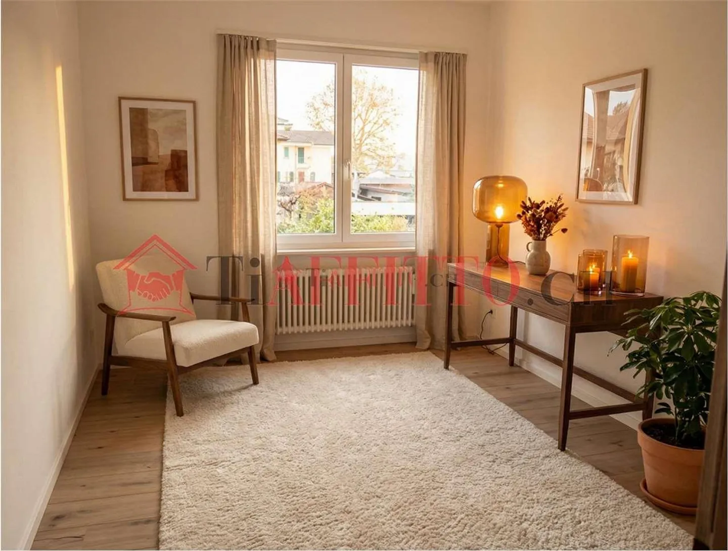 LUMINEUX APPARTEMENT DE 4,5 PIÈCES AVEC JARDIN À COLDRERIO - Photo 5 sur 9