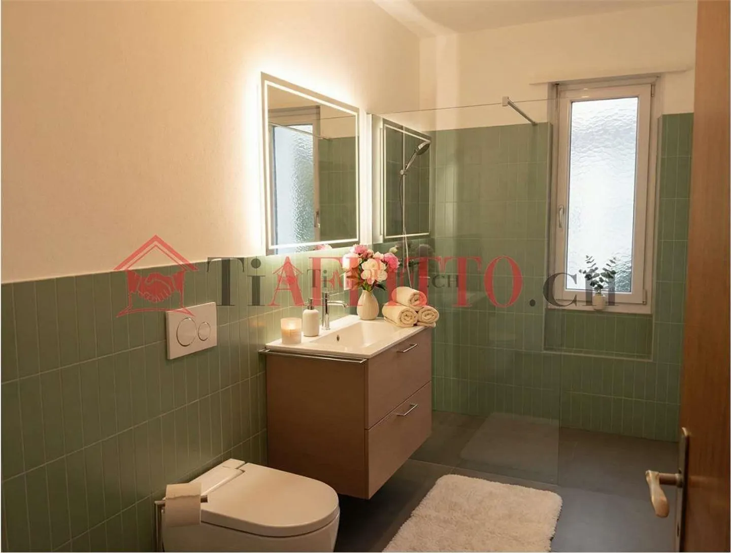 LUMINEUX APPARTEMENT DE 4,5 PIÈCES AVEC JARDIN À COLDRERIO - Photo 6 sur 9