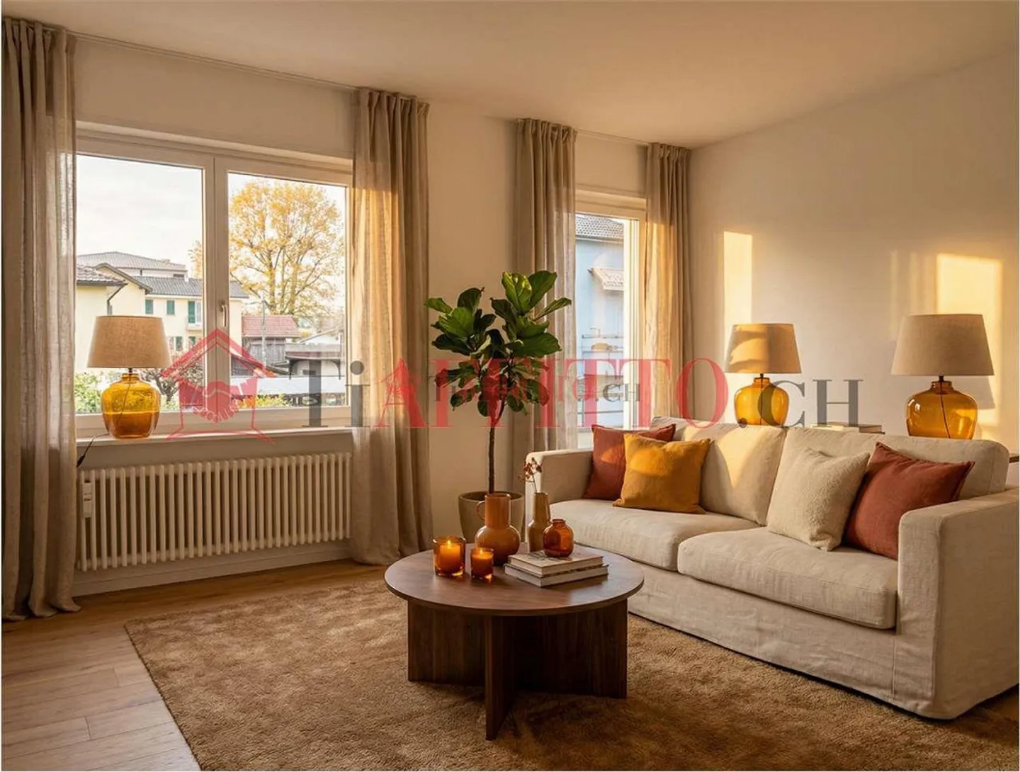 LUMINEUX APPARTEMENT DE 4,5 PIÈCES AVEC JARDIN À COLDRERIO - Photo 1 sur 9