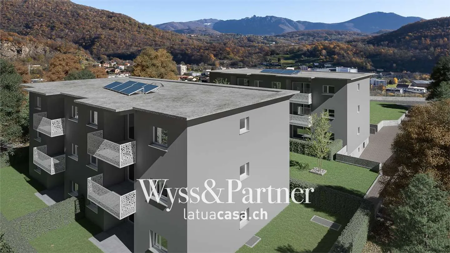Gordola, Neubau von 4.5 Zimmern - Foto 1 von 5