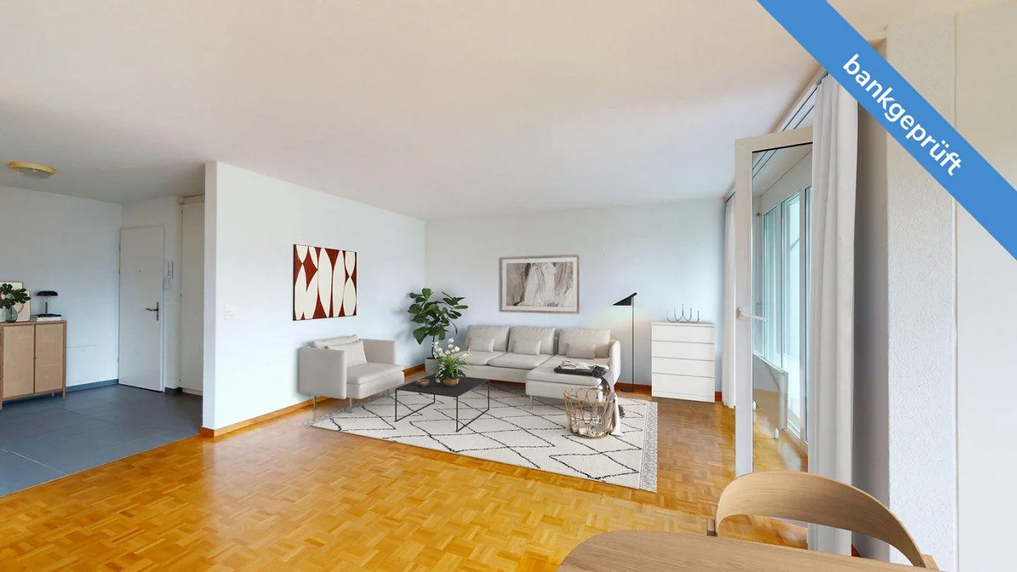 AgentSelly - Sonnige 3.5-Zimmerwohnung an ruhiger Lage - Foto 2 von 13