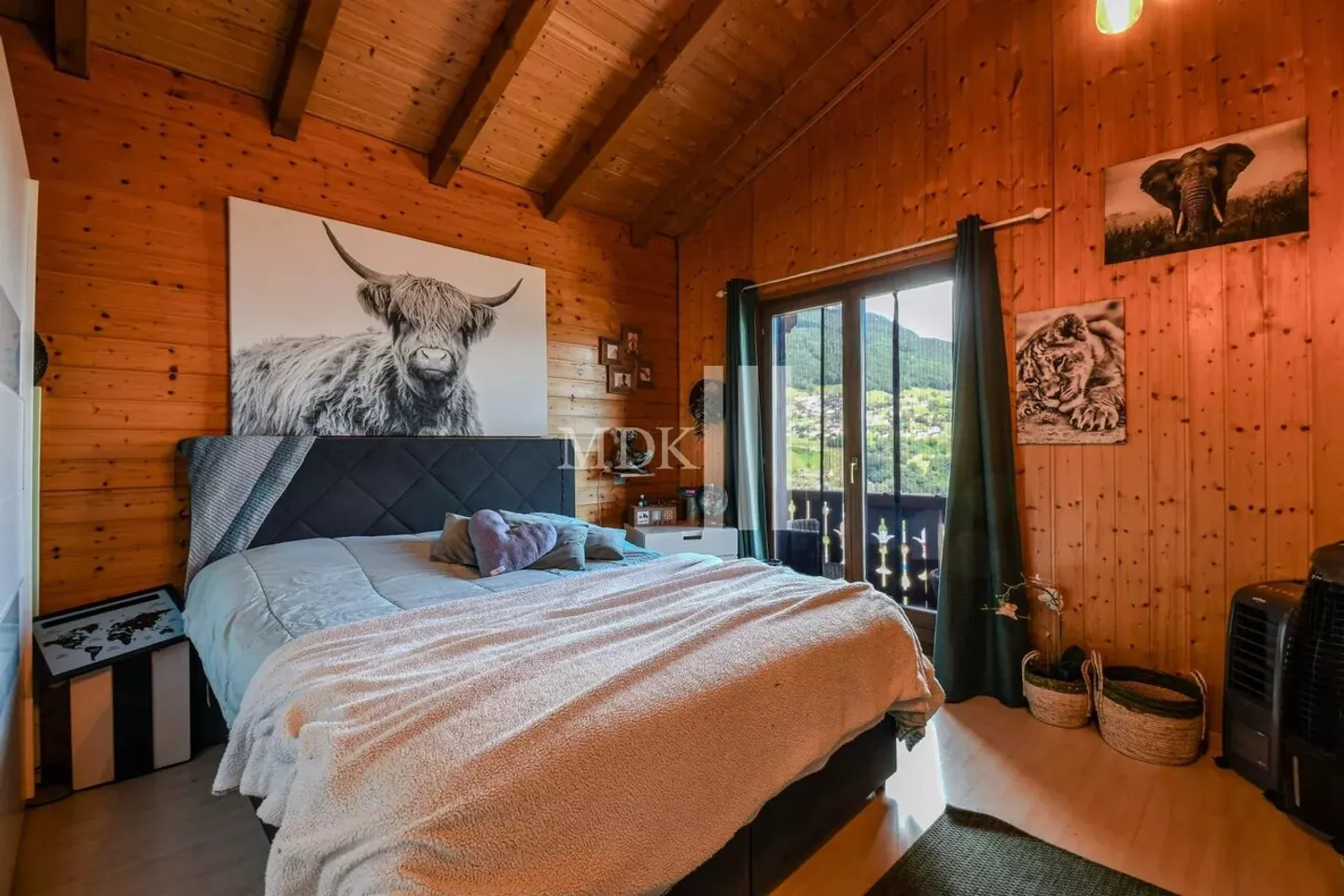 Chalet incantevole con vista libera sulla pianura e sulle montagne - Foto 7 di 13