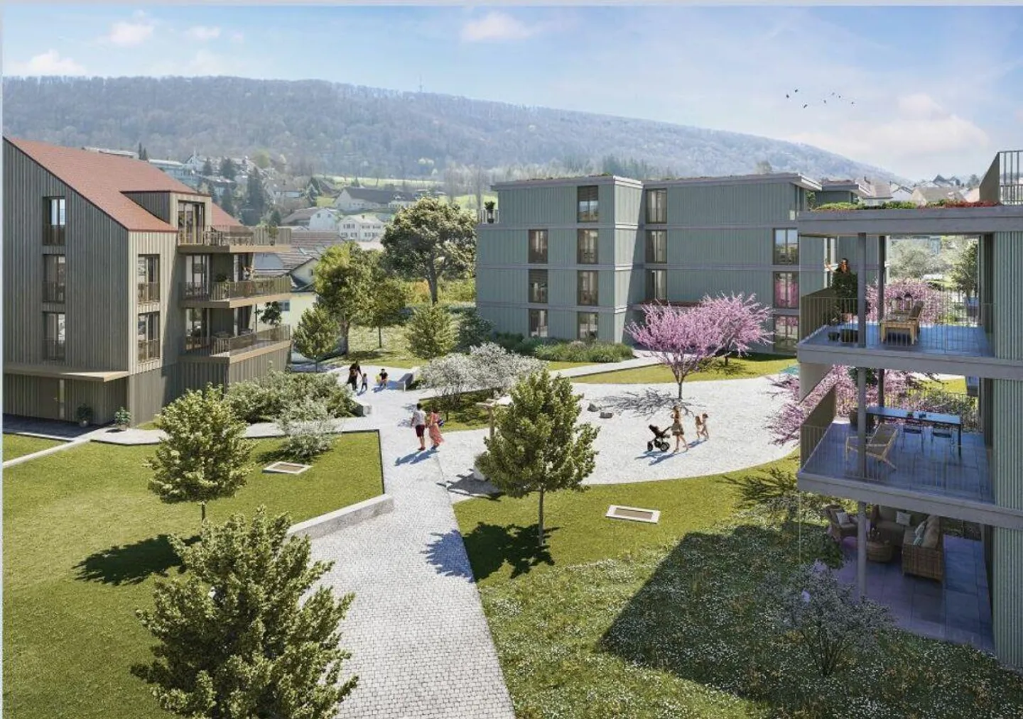 Patio Dulliken - ampio appartamento con giardino di 132 m2 - 75% venduto! - Foto 2 di 12