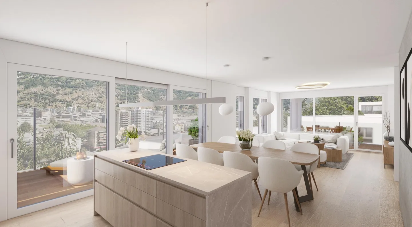 Unique living, enjoying permanently - Weingartenweg 26-30, Visp - Photo 2 of 5