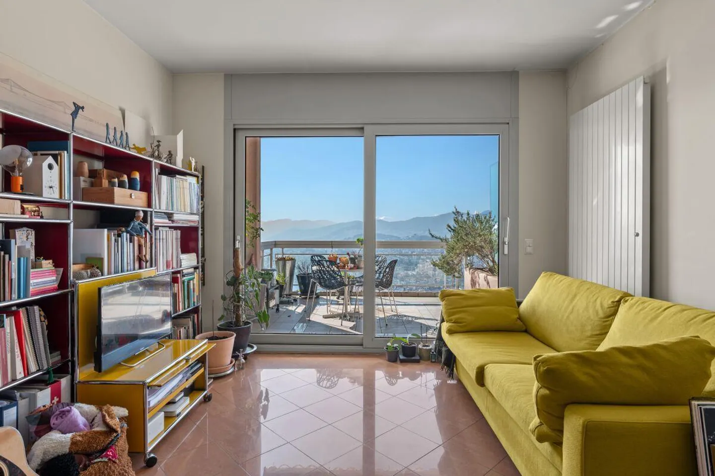 Aldesago 1.5 Zimmer zur Miete mit Blick auf den Golf von Lugano | Aldesago ... - Foto 6 von 12