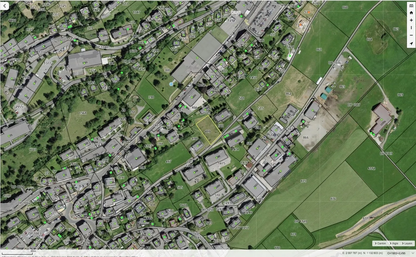 A Leysin, building land for a building with building permit. - Photo 1 of 3