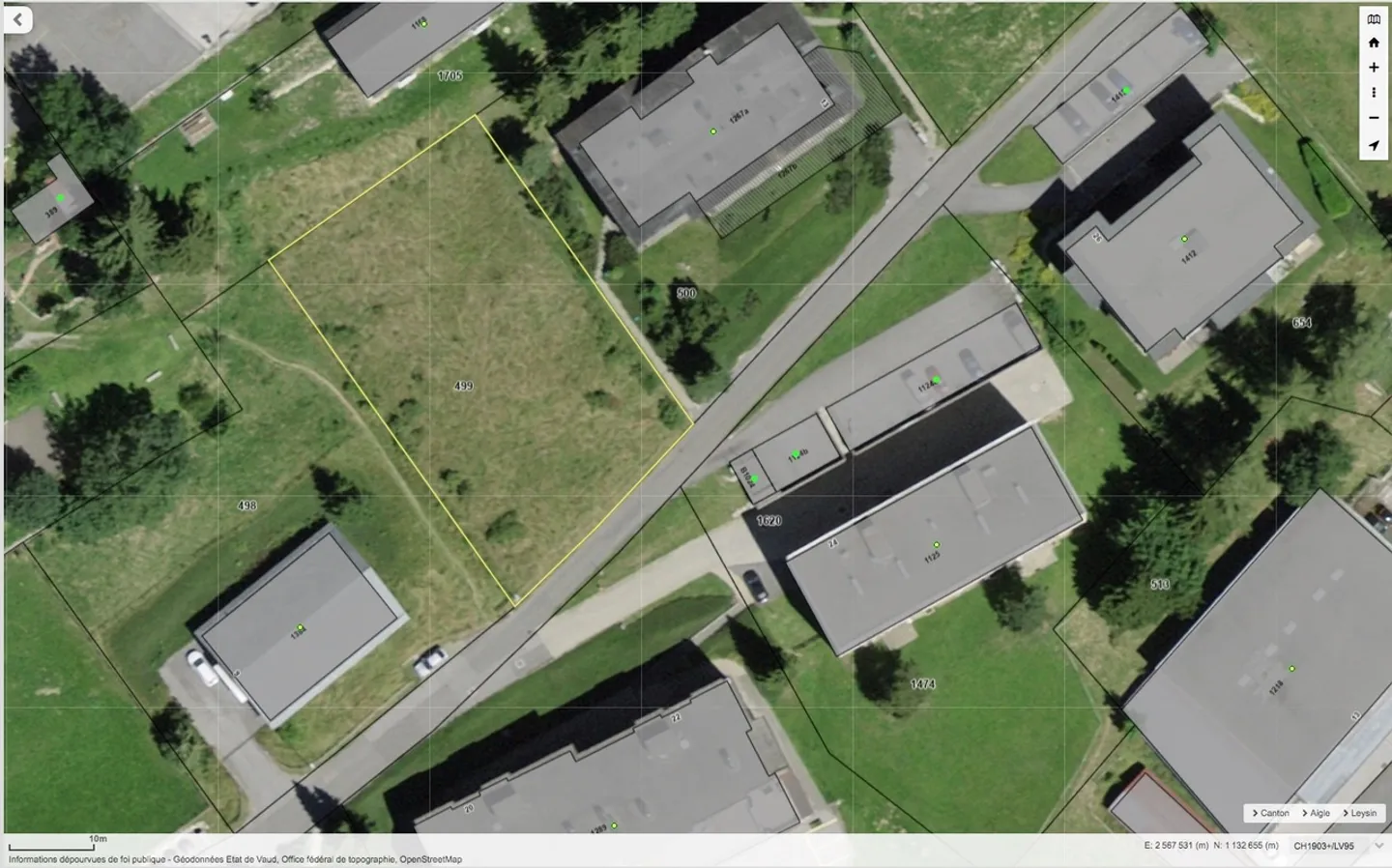 A Leysin, building land for a building with building permit. - Photo 3 of 3