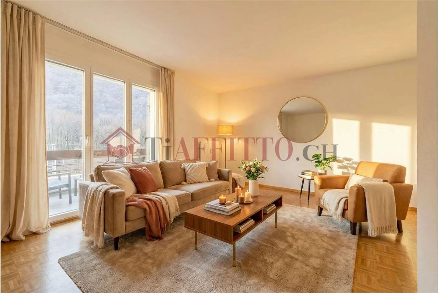 LARGE AND BRIGHT 4.5 ROOMS IN BODIO - Photo 5 of 8