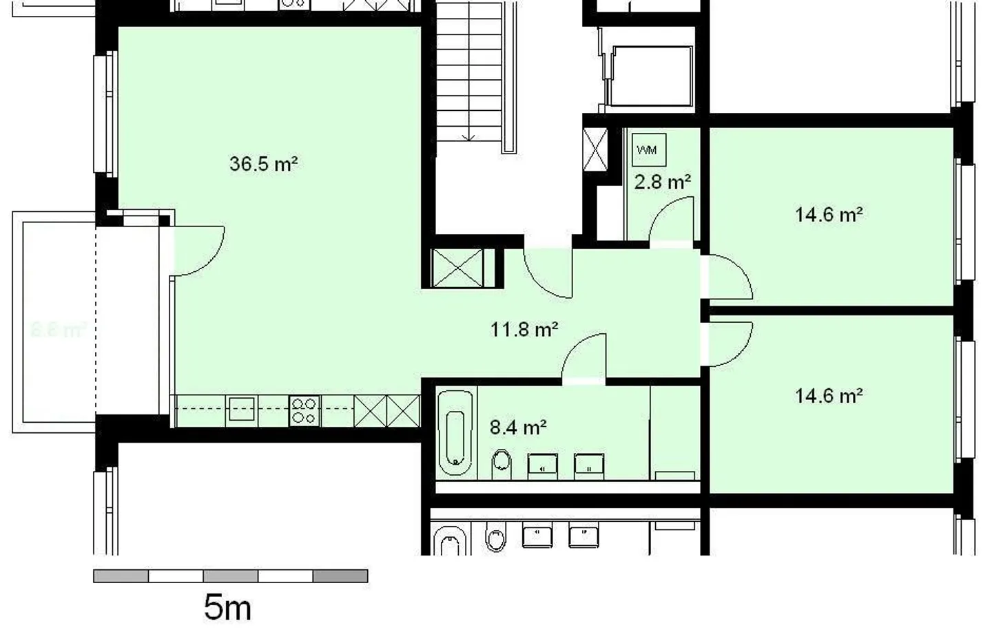 Appartement moderne près du lac - Photo 8 sur 8