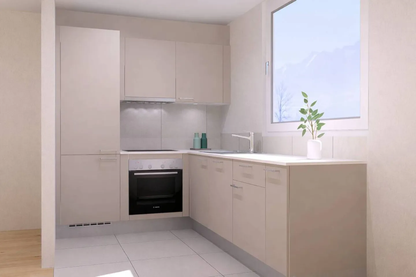 Appartement moderne avec balcon - Photo 4 sur 12