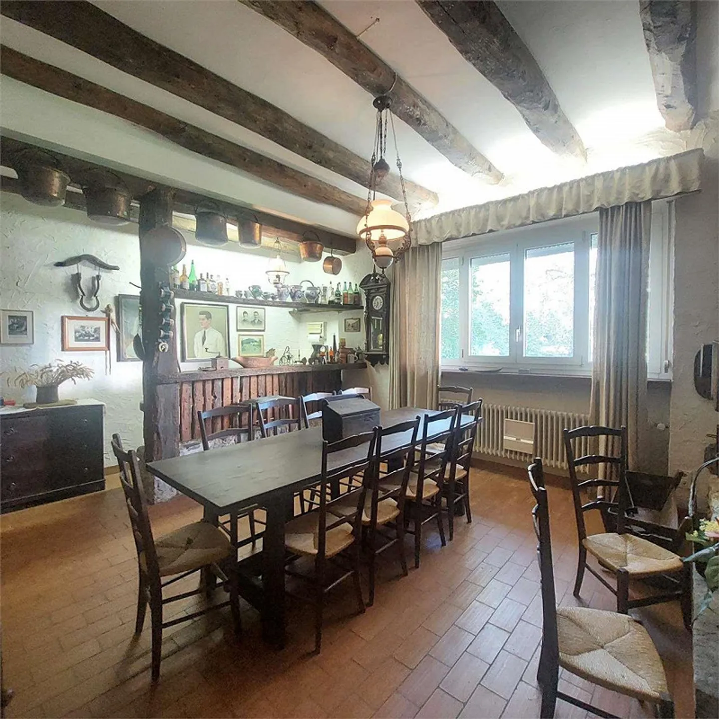 Montagnola, villa nobile con 7,5 camere e terreno edificabile - Foto 6 di 7