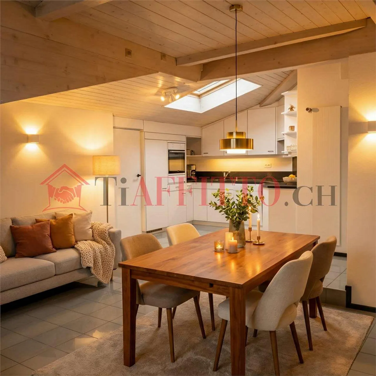 RIVA SAN VITALE - 2.5 ROOM ATTIC APARTMENT - Photo 1 of 8