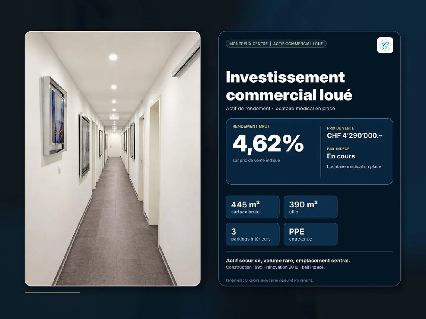 Spazio Commerciale a Montreux - Foto 1 di 1
