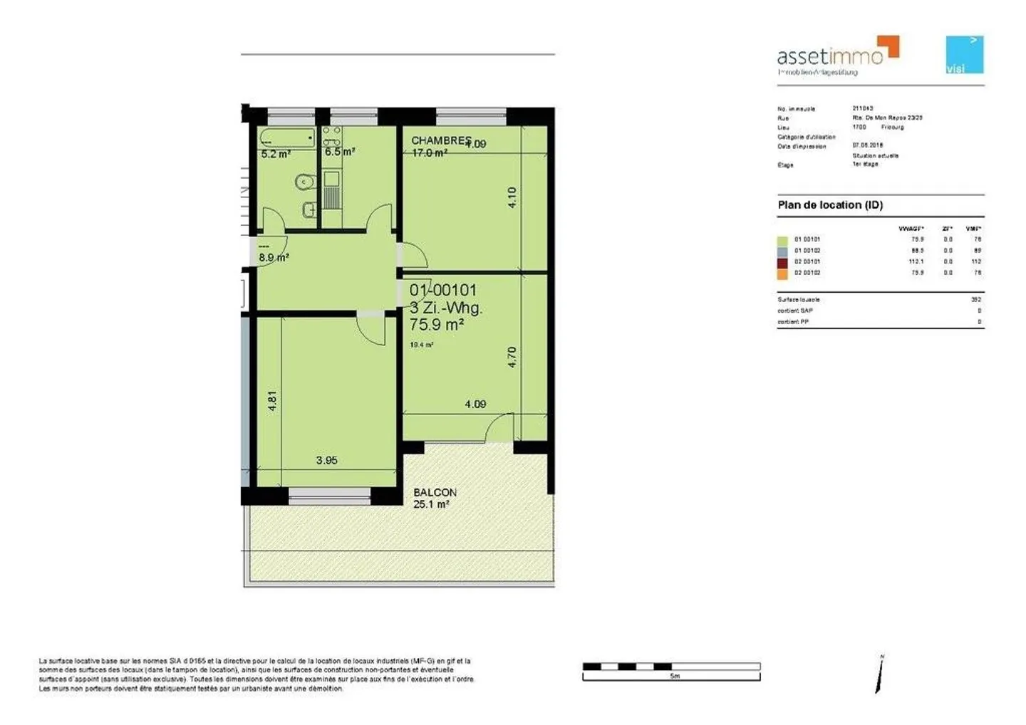 Spacious 3-room apartment on the 1st floor - Photo 11 of 11