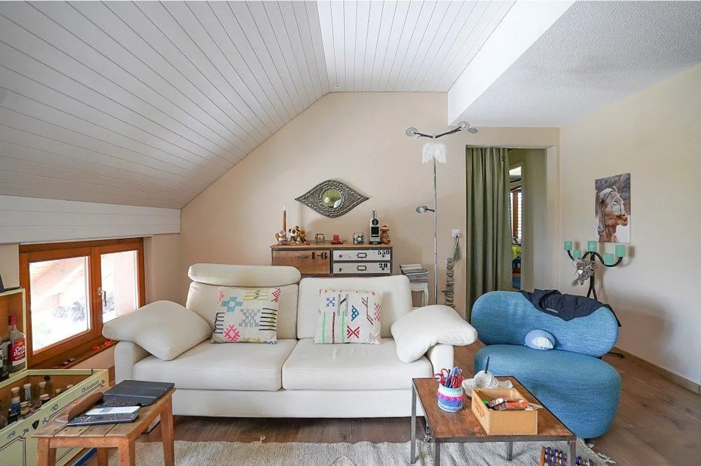 Einzigartige Dachwohnung mit Alpenblick! - Foto 3 von 13