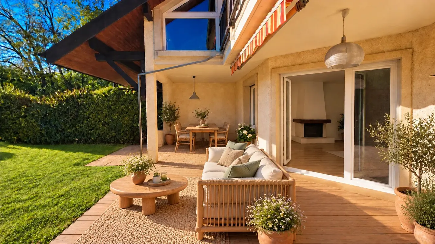 Charmante Wohnung mit Garten - Foto 6 von 6