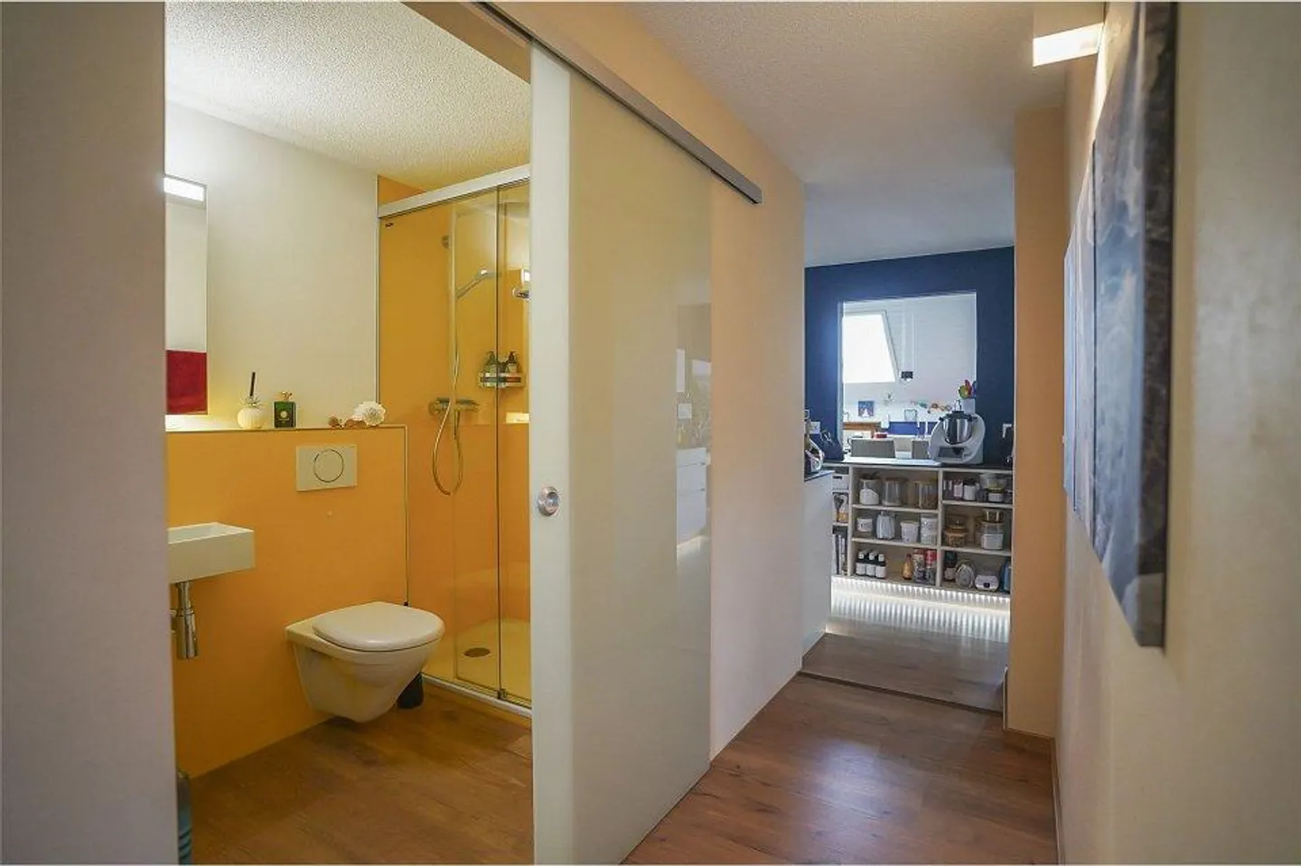 Einzigartige Dachwohnung mit Alpenblick! - Foto 7 von 13