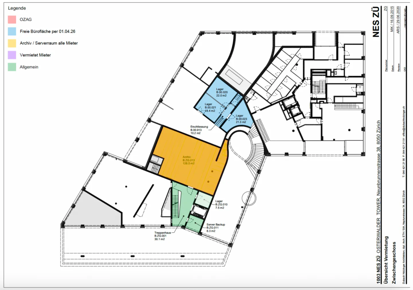 OSTERWALDER TOWER - Representative commercial space on the ground floor - Photo 4 of 4