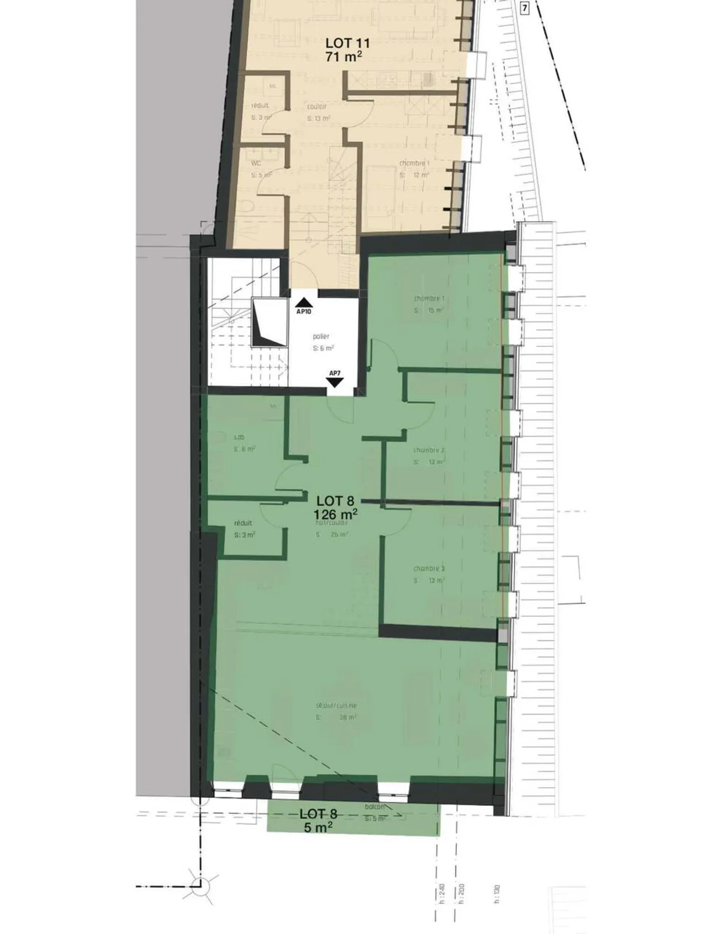 New Marketing - Construction has begun: Duplex with 5.5 rooms and balconies - Photo 8 of 11