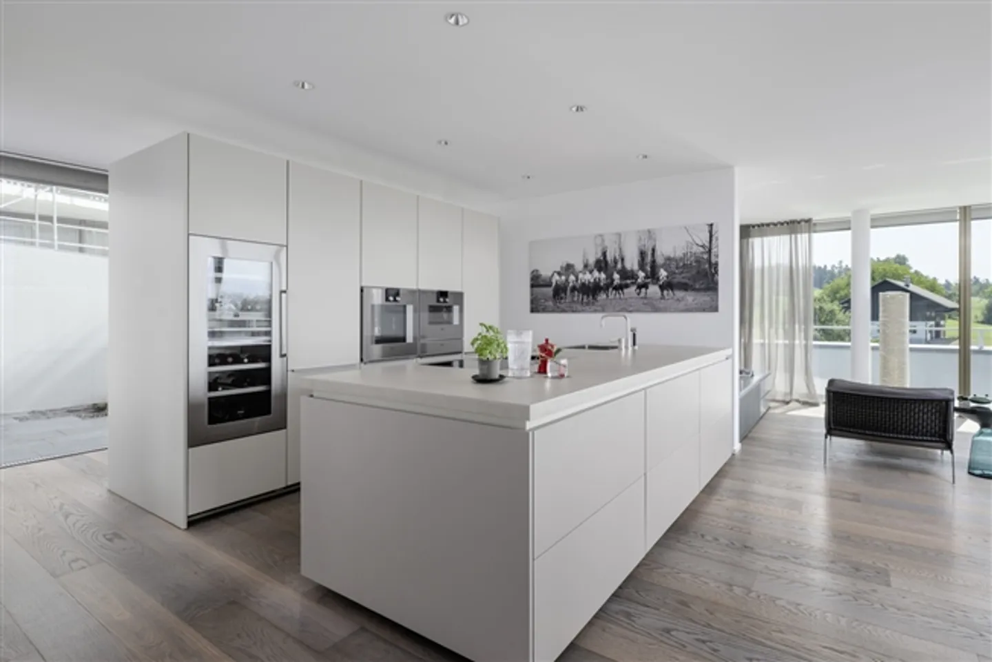 Condominium ultra-moderne au-dessus du lac de Zurich avec vue imprenable - Photo 2 sur 7