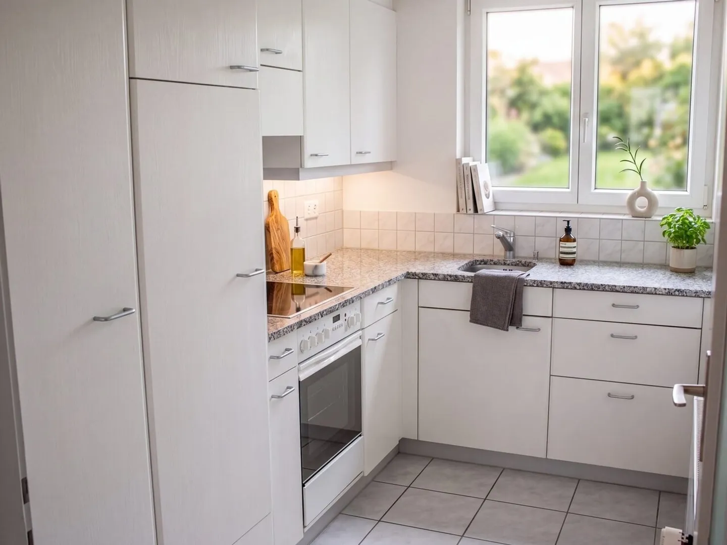 Attractive 3-room apartment on the ground floor - Photo 2 of 7