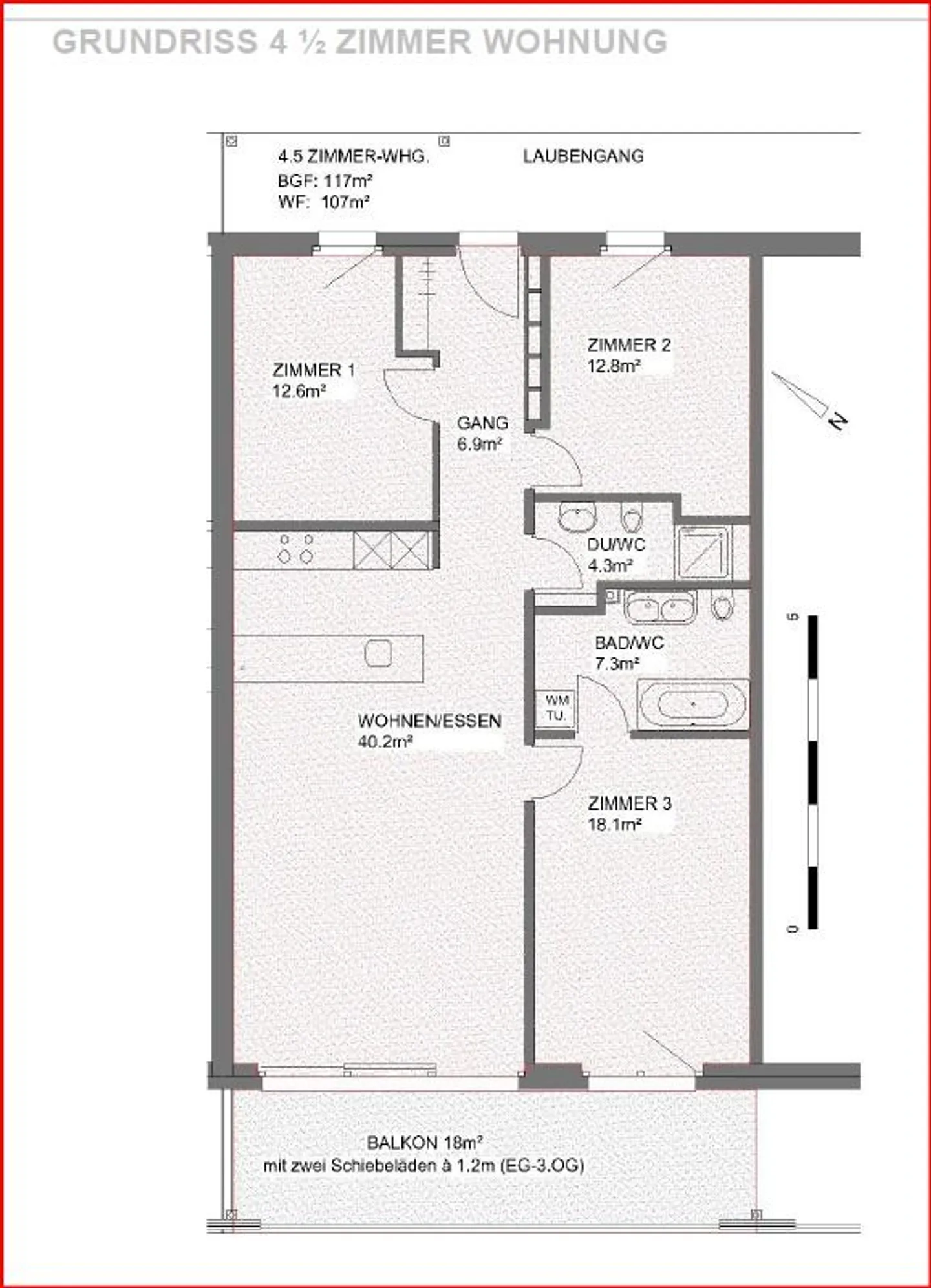 Moderne offene 4-Zimmer Wohnung - Foto 24 von 24
