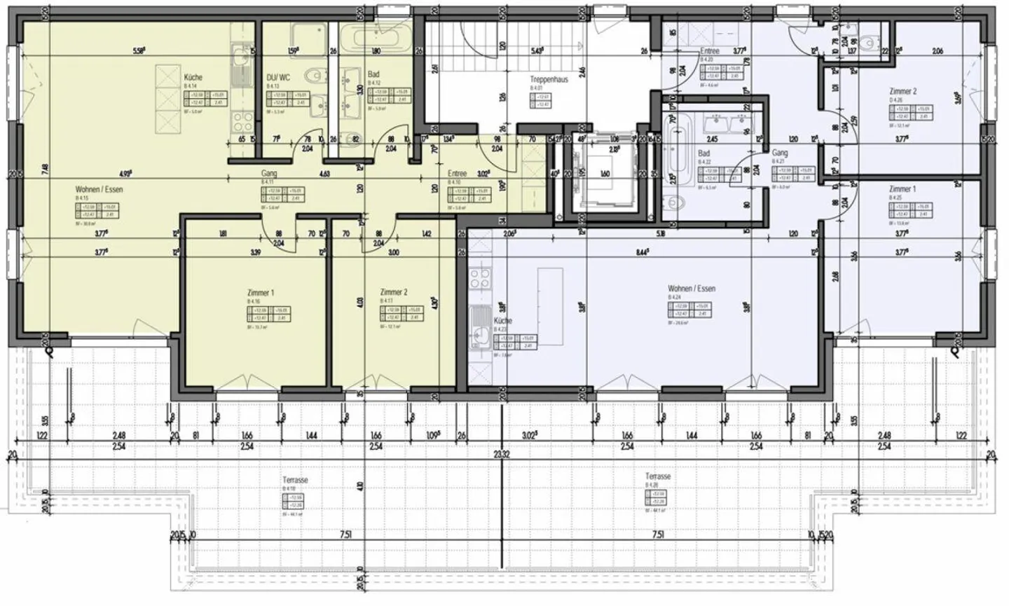 Appartement en attique attrayant de 3,5 pièces avec grande terrasse de 41 m2 - Photo 13 sur 13