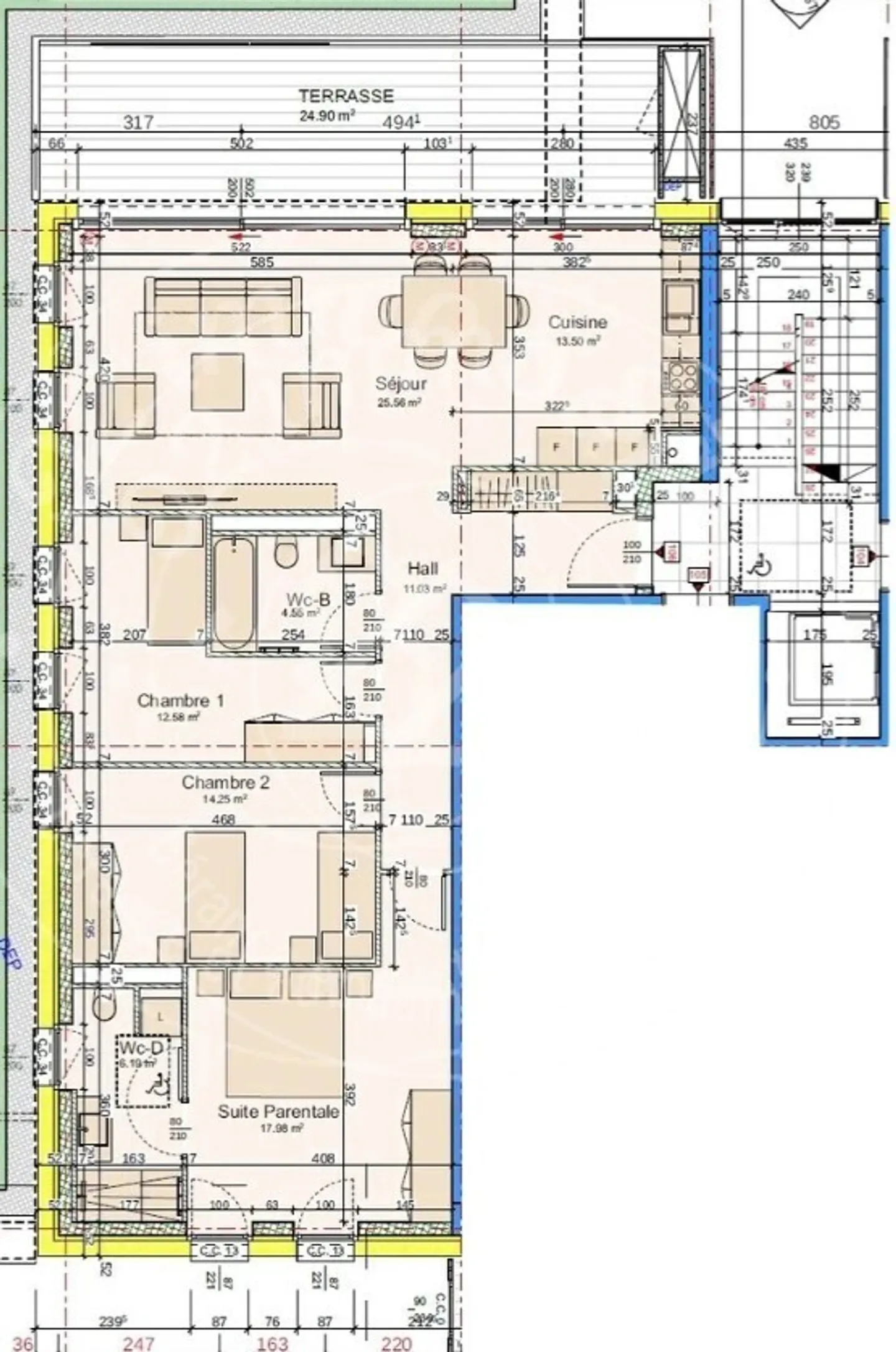 Charmantes Apartment mit Balkon - Foto 1 von 1