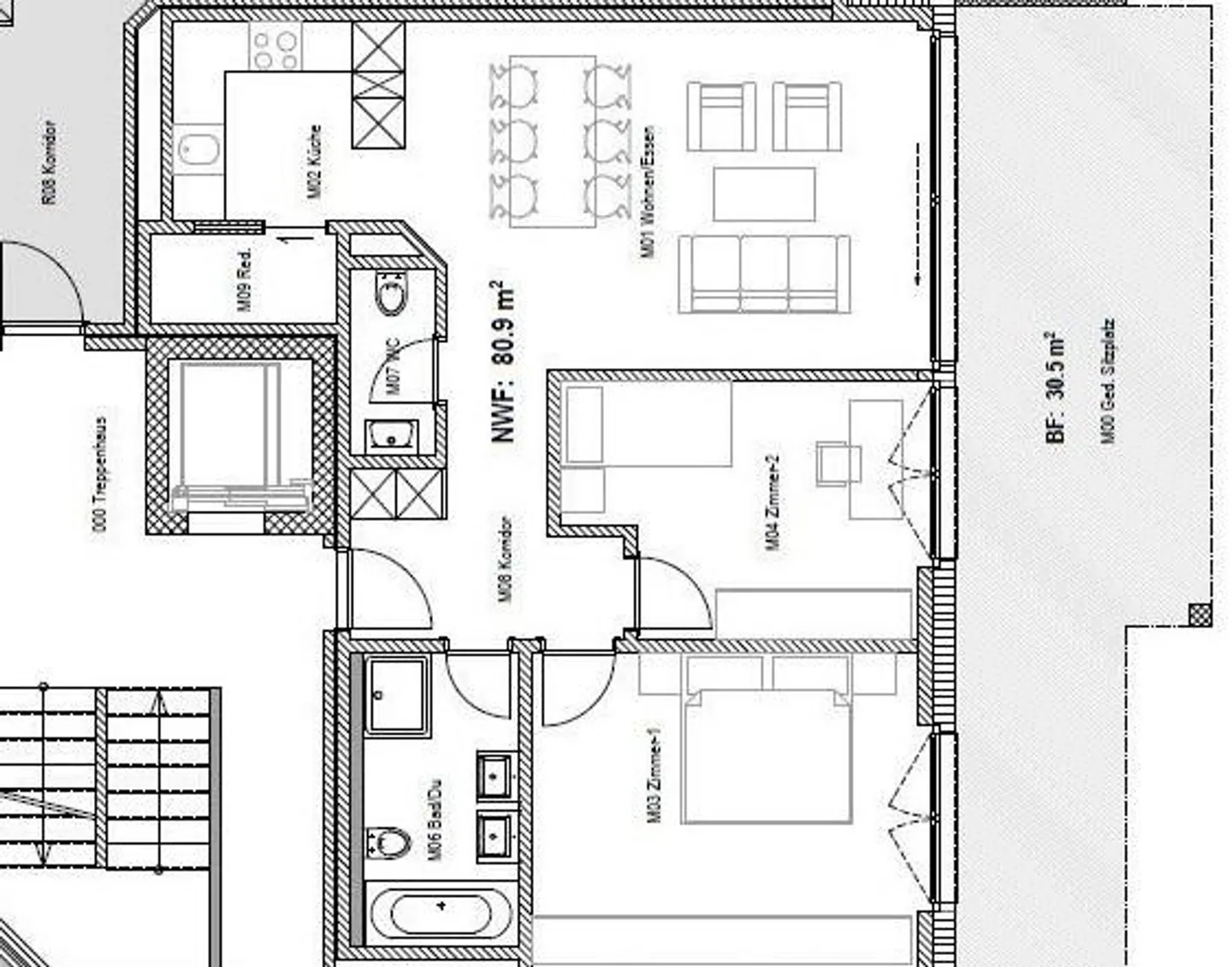 Appartamento spazioso e luminoso nel tranquillo Langnau vicino a Reiden - Foto 5 di 5