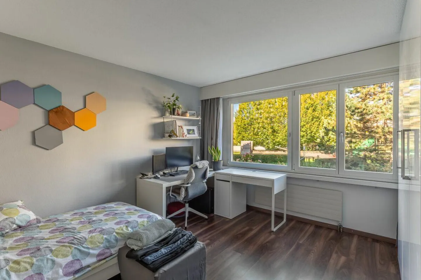 Schöne 4 1/2-Zimmerwohnung in Steinhausen - Foto 6 von 21