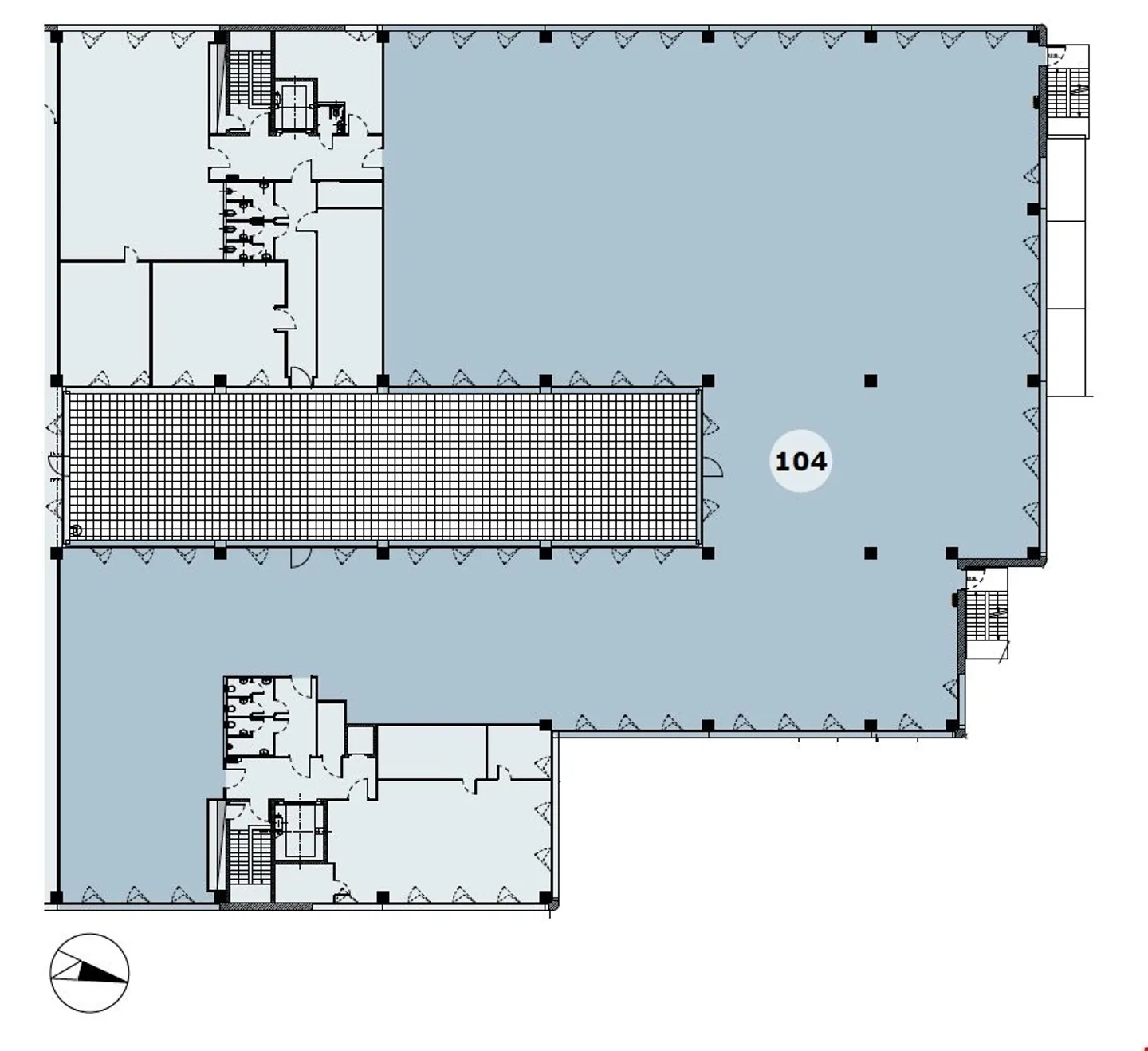 CADENAZZO-AFFITTASI AMPIO MAGAZZINO/LABORATORIO DI 1'971 mq (rif.104) - Foto 9 di 10