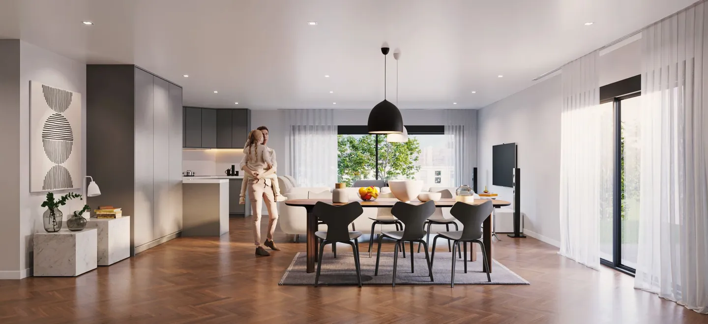 Appartement exclusif de 4,5 pièces dans un nouveau bâtiment - Photo 6 sur 9