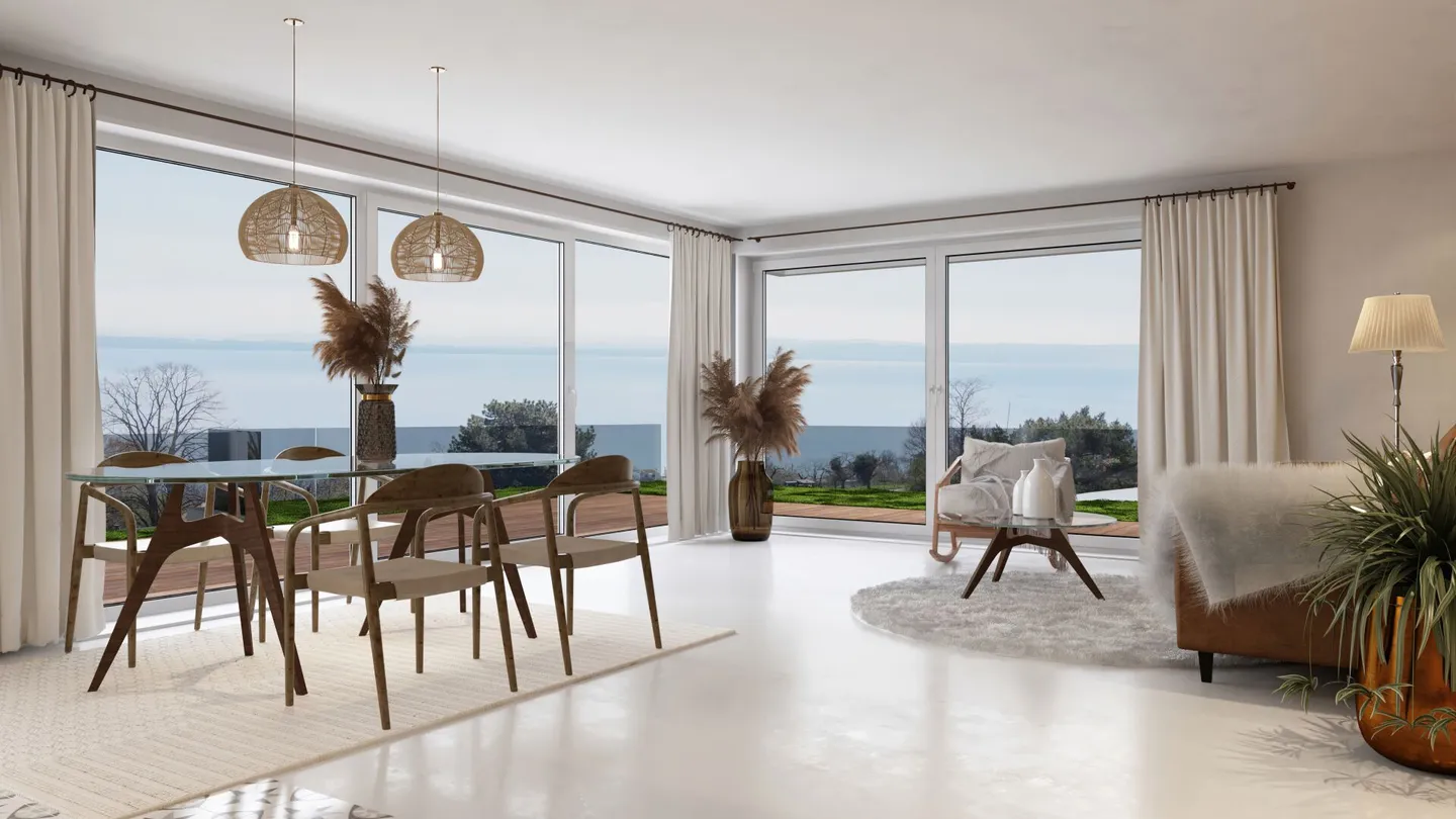 Appartamento notevole di 5,5 stanze - Vista lago - Foto 1 di 4