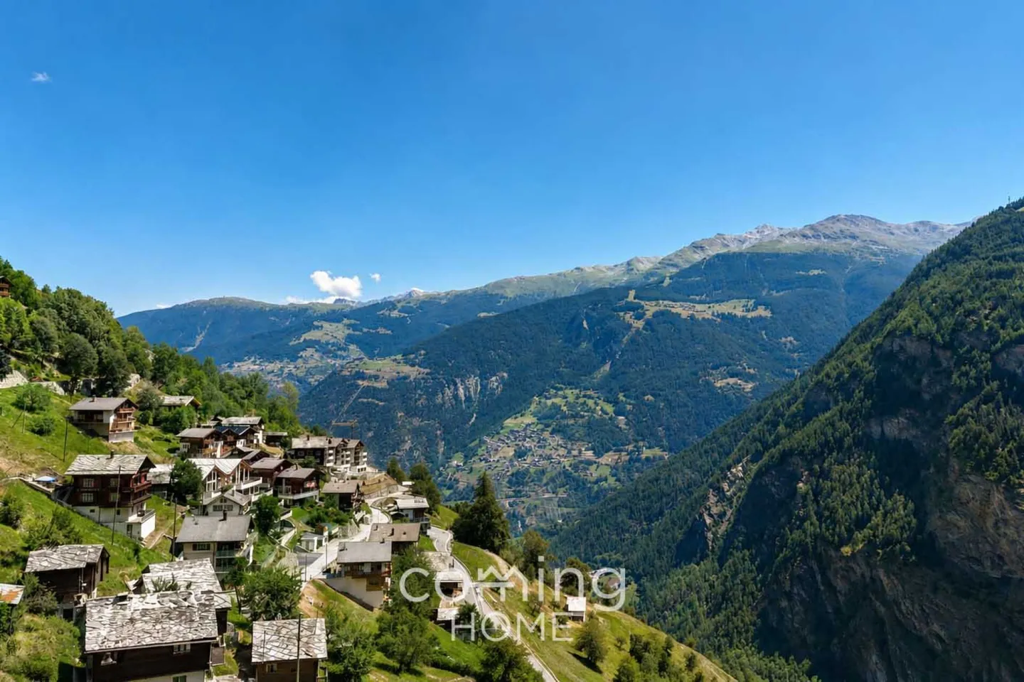 Appartement attrayant de 3,5 pièces dans un chalet valaisan à Embd - Vue sur la montagne et résidence secondaire - Photo 13 sur 16
