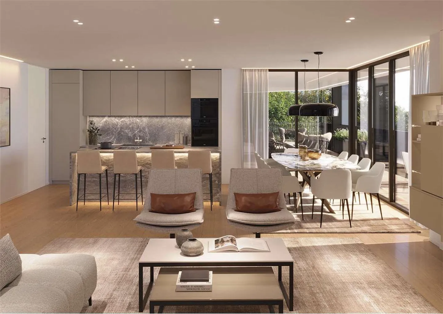 PPP9 - Nouvelle Résidence Oasis - Penthouse raffiné 5.5 pièces avec 245 m² - Photo 3 sur 13