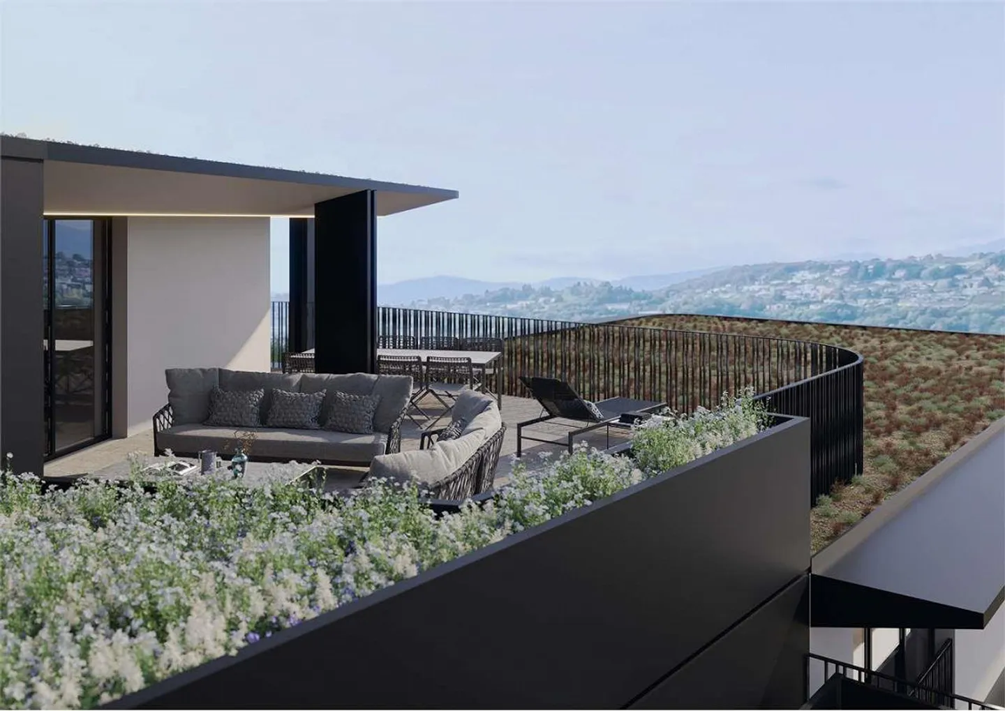 PPP9 - Nouvelle Résidence Oasis - Penthouse raffiné 5.5 pièces avec 245 m² - Photo 5 sur 13