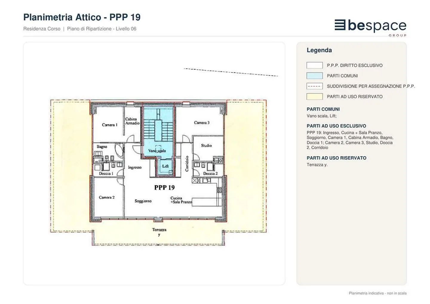 Exclusive penthouse with terraces a few steps from the center - Photo 11 of 11