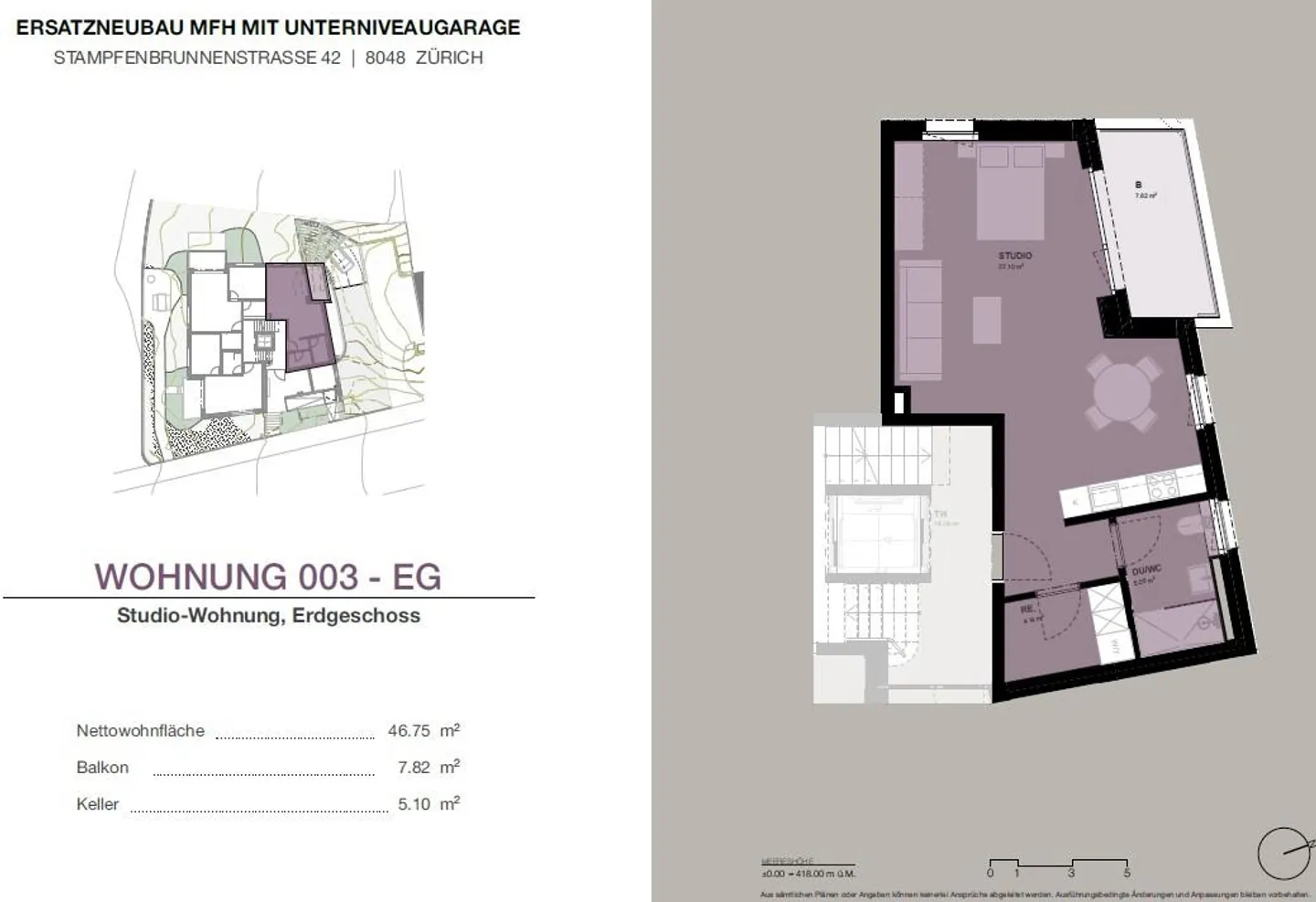Première location - Divers appartements modernes de 2,5 pièces à louer - Photo 11 sur 11