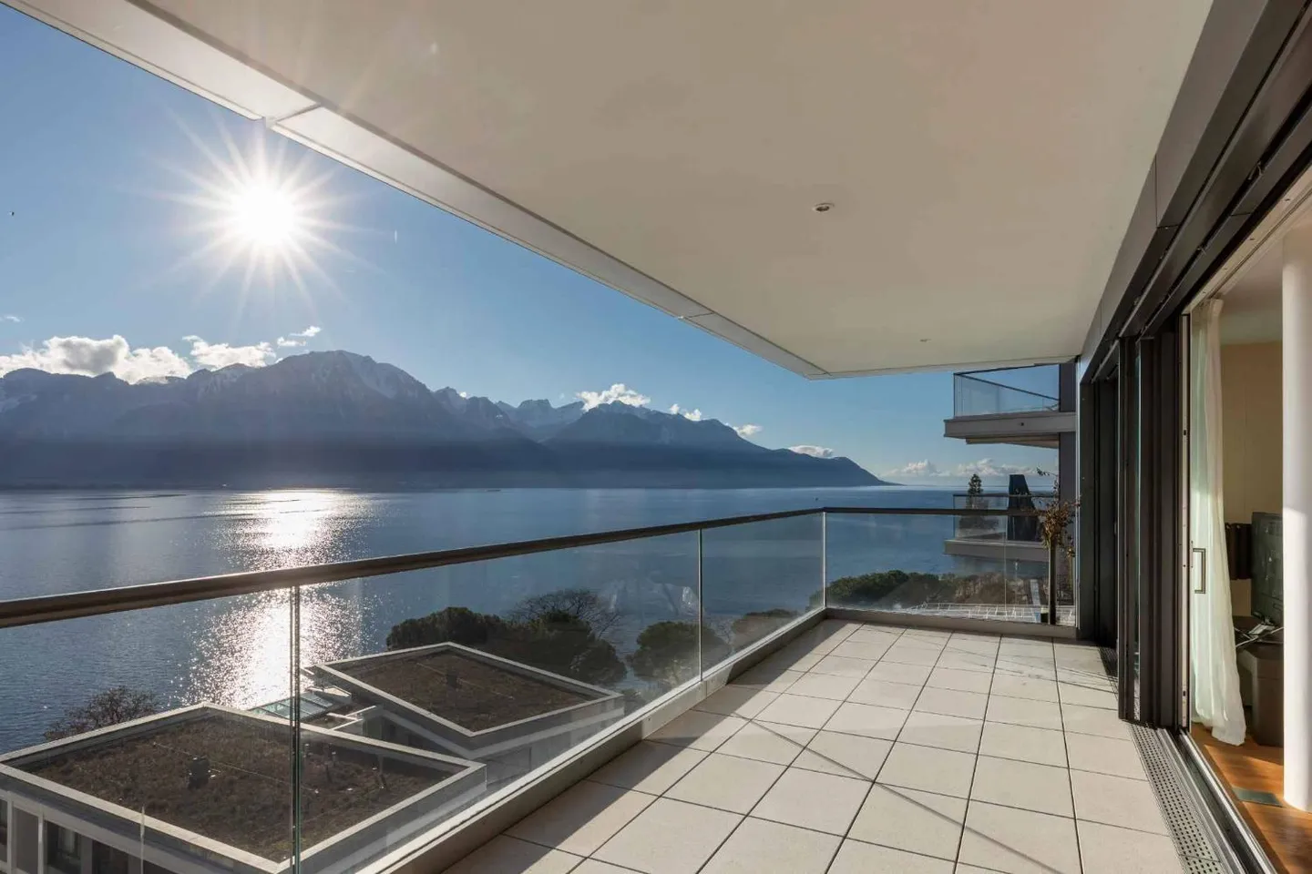 Mit Blick auf den Genfersee, Luxuswohnung mit Panoramablick - Foto 6 von 6