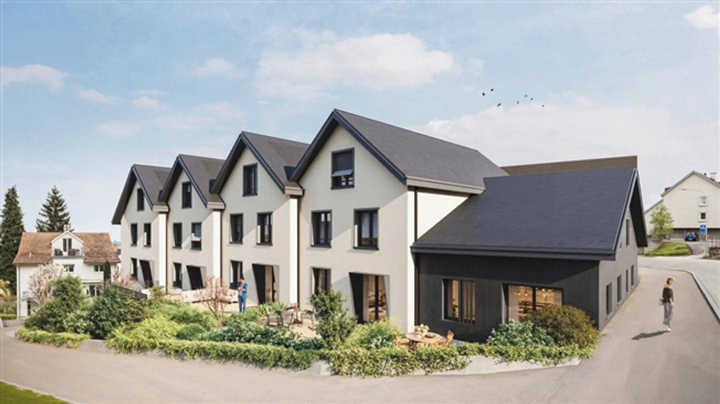 Le design rencontre le confort de vie Nouveau bâtiment "Brunnenhof" Maison de ville 6.5 pièces - Photo 1 sur 6