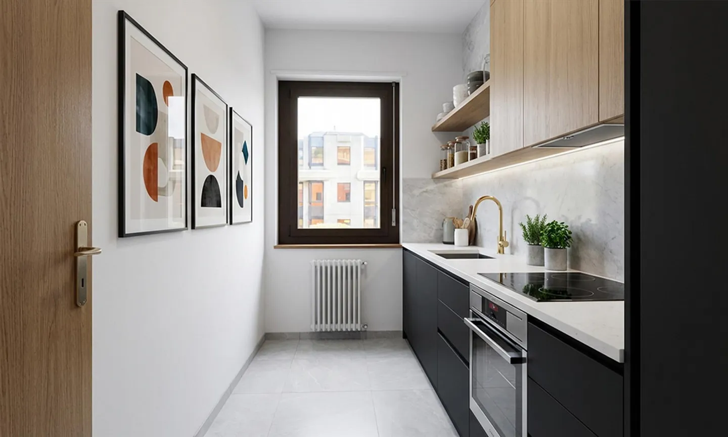 Modern 3.5 Room Ground Floor Apartment in a Serviced Area in Lugano - Photo 2 of 9