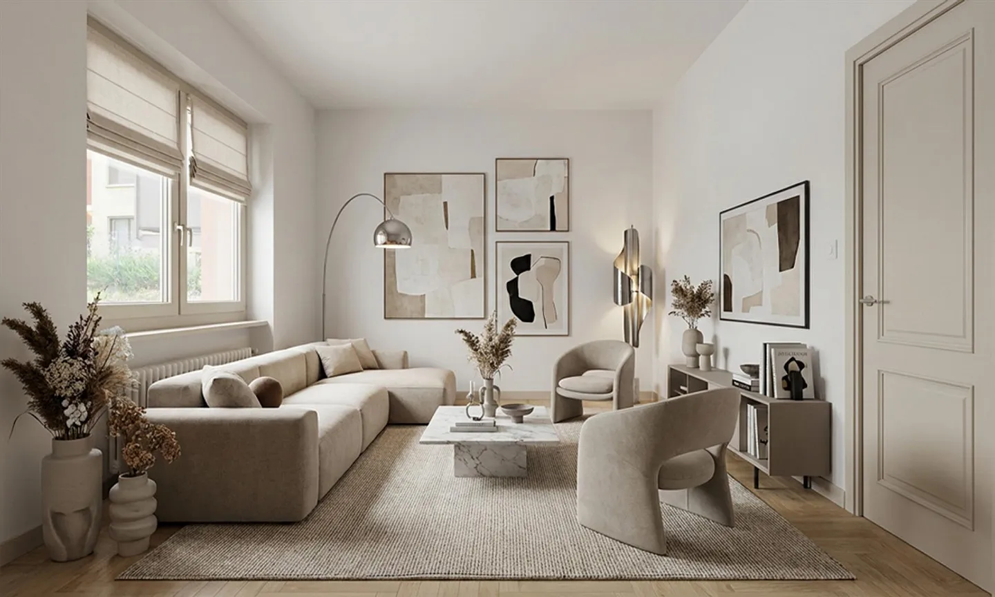 Modern 3.5 Room Ground Floor Apartment in a Serviced Area in Lugano - Photo 3 of 9