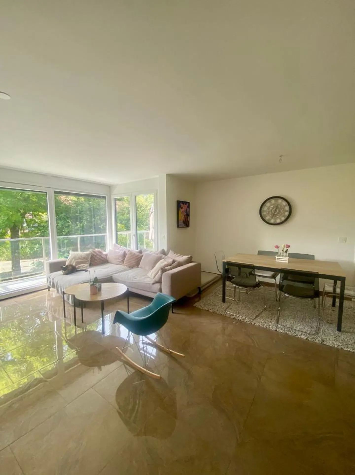 Bright 4.5-room apartment near the lake and countryside - Photo 3 of 8