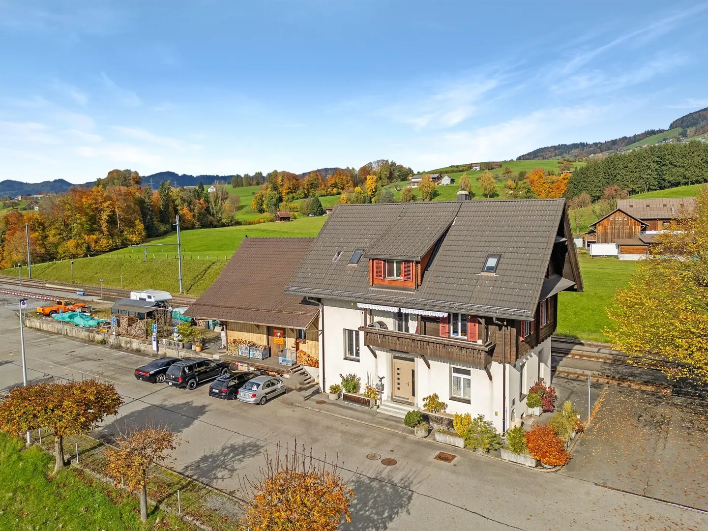 Gare historique de Kaltbrunn - Espace pour des idées, la vie et des visions - Photo 1 sur 4