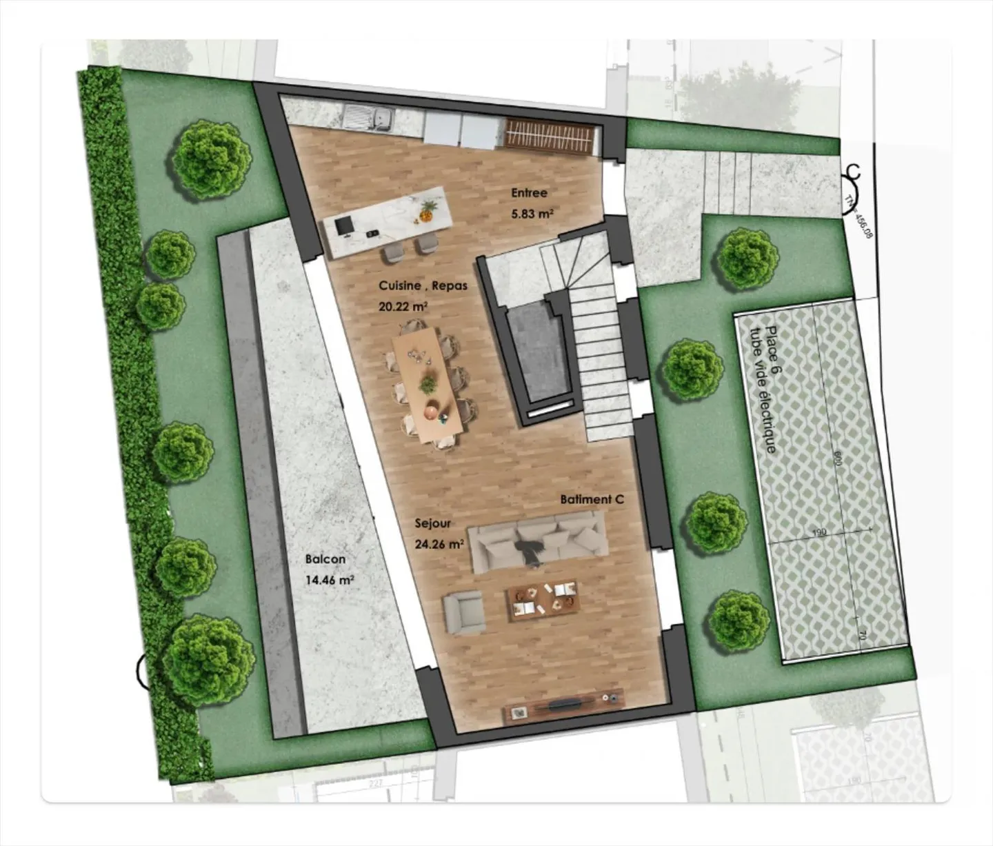 Appartement-Villa moderne près d'Yverdon - Photo 2 sur 6