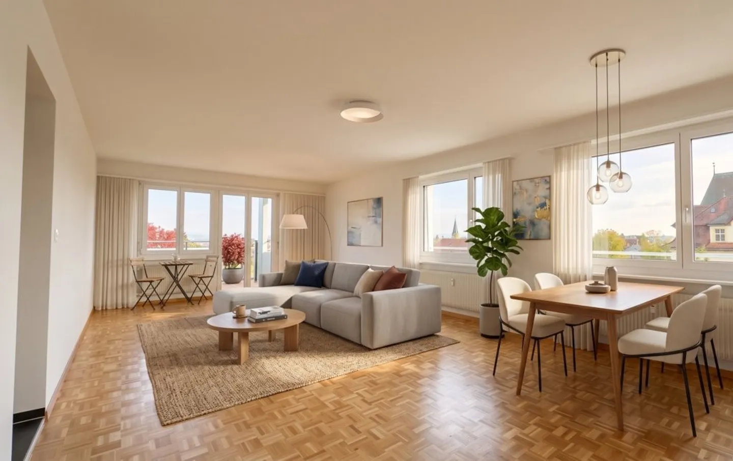 Spacious (103m2) 4.5-room apartment - Photo 2 of 10