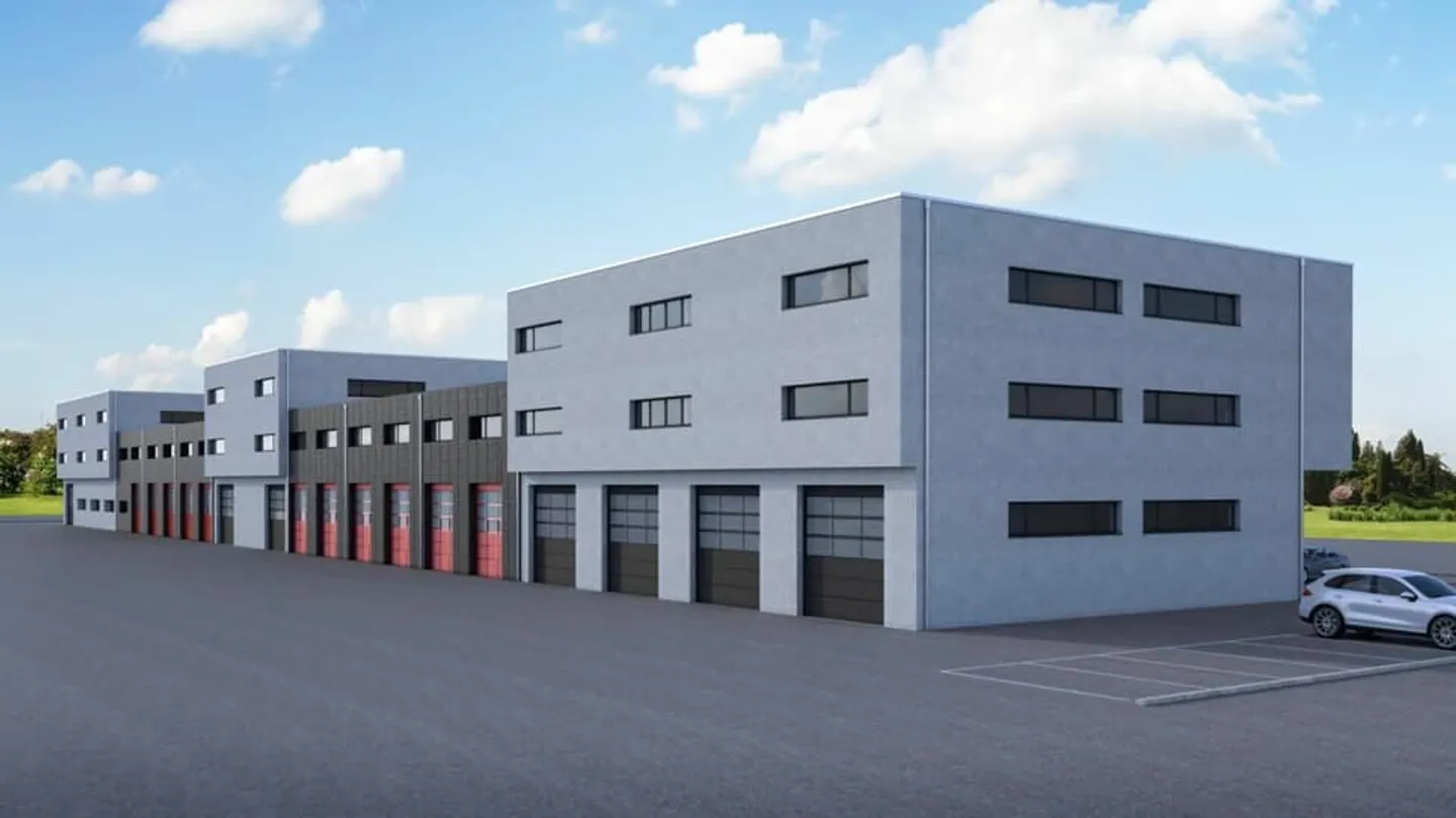 LOT 28 Industriehalle in PPE "Les Rosses" - Foto 3 von 8
